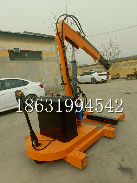 简阳市自卸车厢随车吊 自制轮式四不像起重机 四驱平板吊 5吨 贵盛