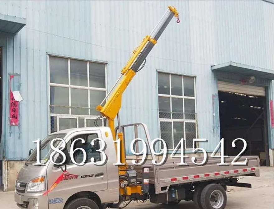 简阳市车载吊机汽车液压吊臂移动起重机车载吊机可拆卸包安装小型220v移动吊机